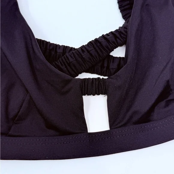 VITAMIN A Black Lennon Bralette & Zuri Bottom Bikini Set Sz M (8) - Picture 8 of 14